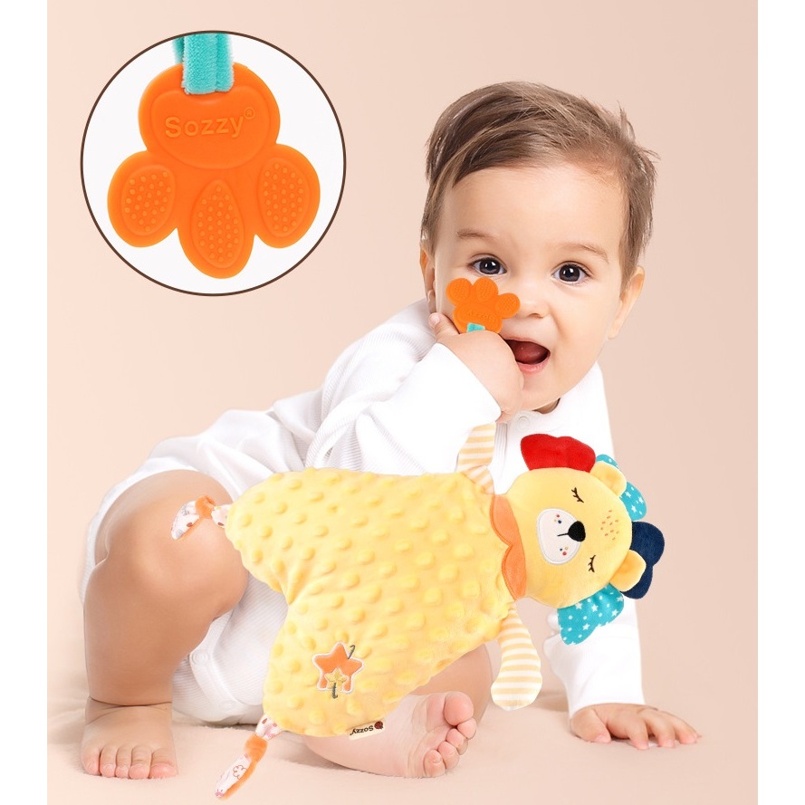 รุ่นใหม่ ตุ๊กตากันสะดุ้ง ตุ๊กตาผ้า ขนนุ่ม ของเล่นเด็ก