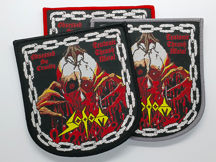 SODOM 'Obsessed By Cruelty' Woven Patch อาร์มแบบทอ