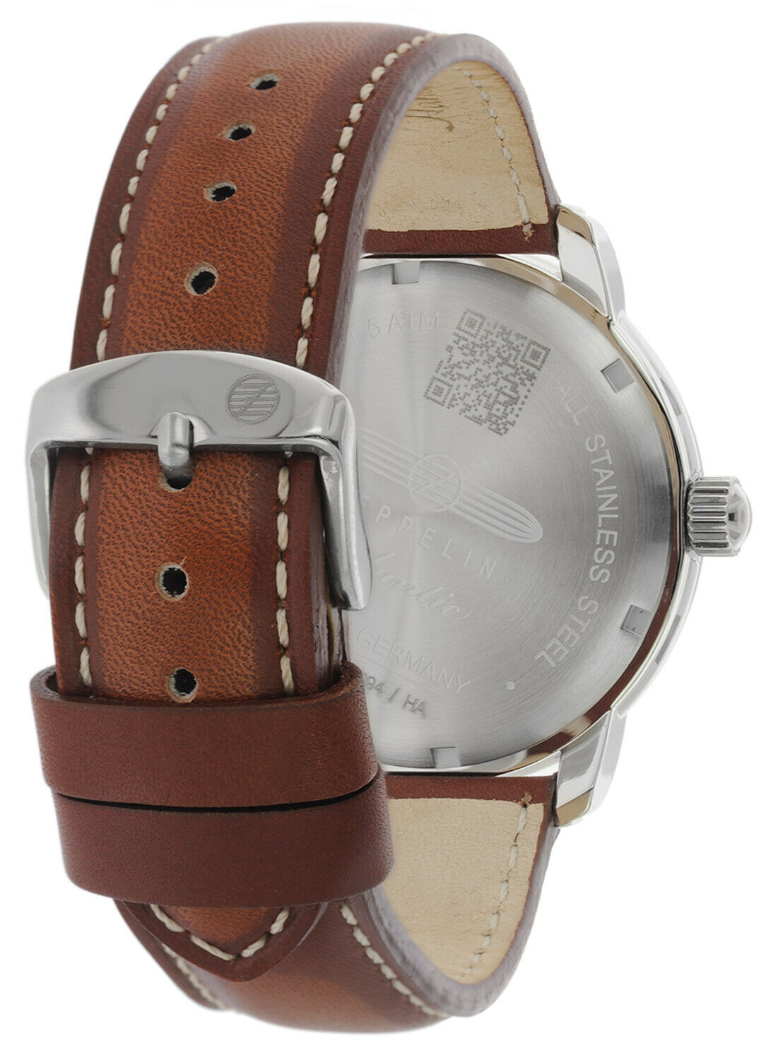 Zeppelin 8442-3 นาฬิกาผู้ชาย Atlantic GMT Quartz Men's Watch