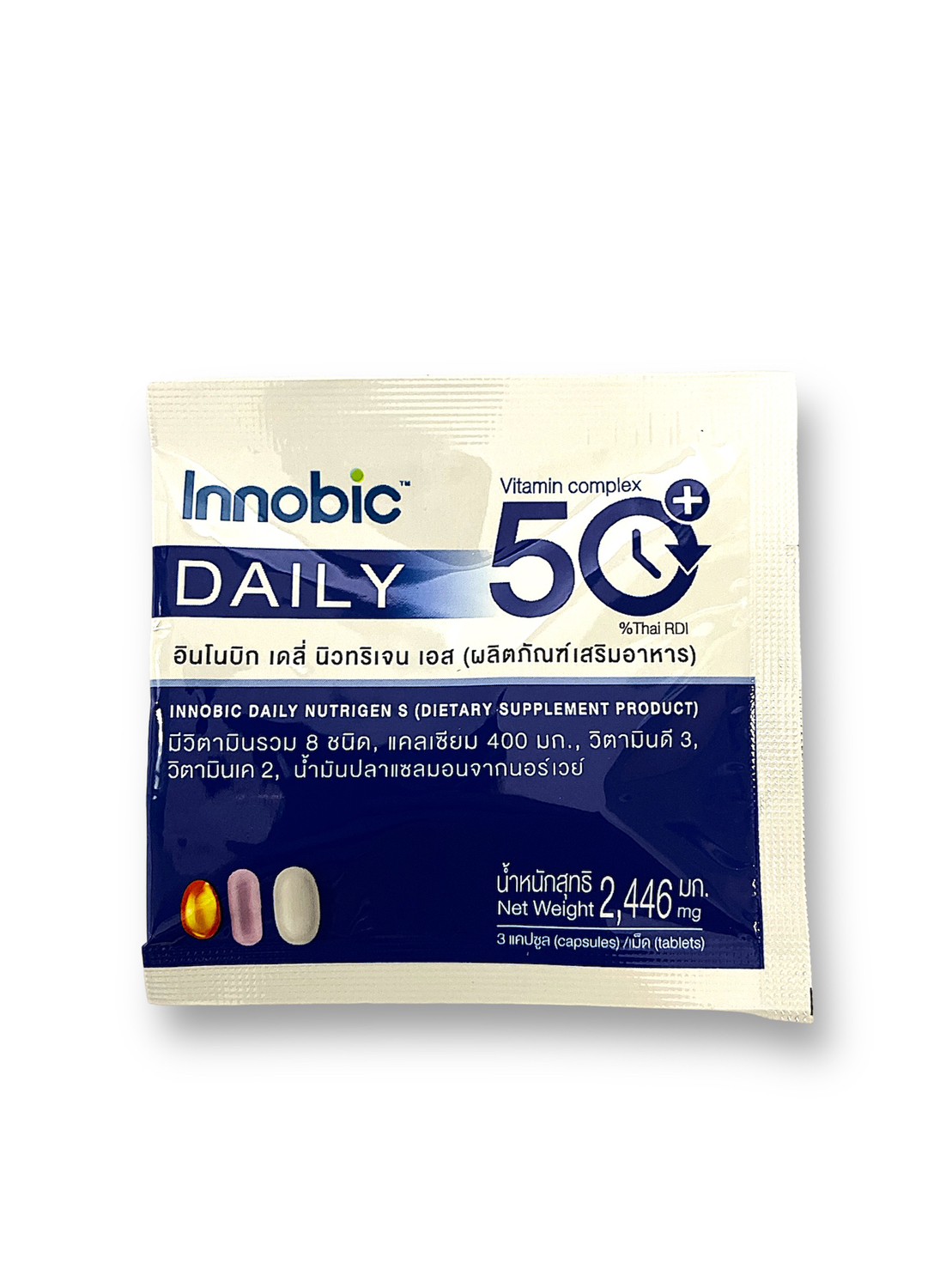อินโนบิก เดลี่ นิวทริเจน เอ็ม ผลิตภัณฑ์เสริมอาหาร 50+