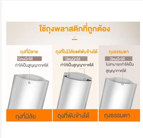 เครื่องซีลสูญญากาศ ปิดปากถุง Vacuum Sealer XINBAOLONG รุ่น LP-11 (ใช้กับถุงแวคคั่มลายนูน)