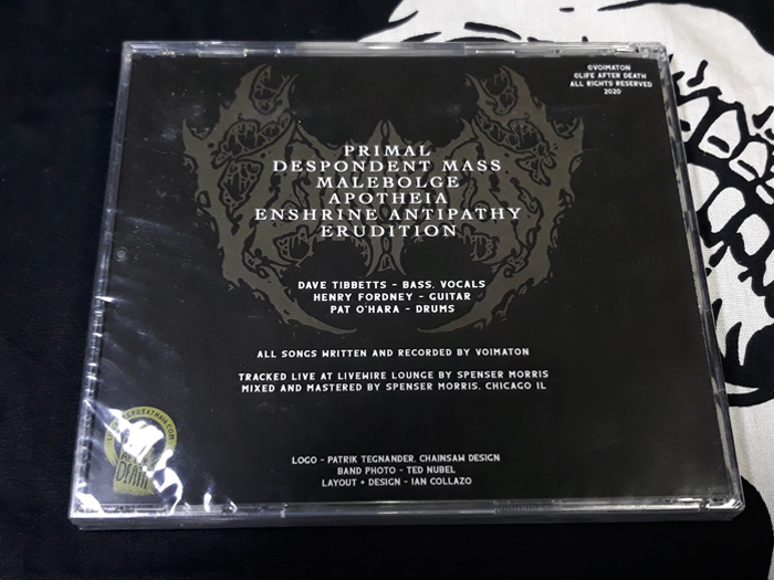VOIMATION ’Livewire Lounge’ CD.