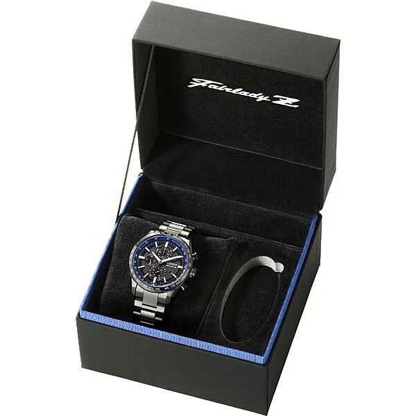 Citizen AT8185-97E นาฬิกาผู้ชาย Nissan Fairlady Z Collaboration 35th Anniversary Limited Edition 1700Pcs. Attesa Radio Controlled Eco-Drive Titanium Men's Watch