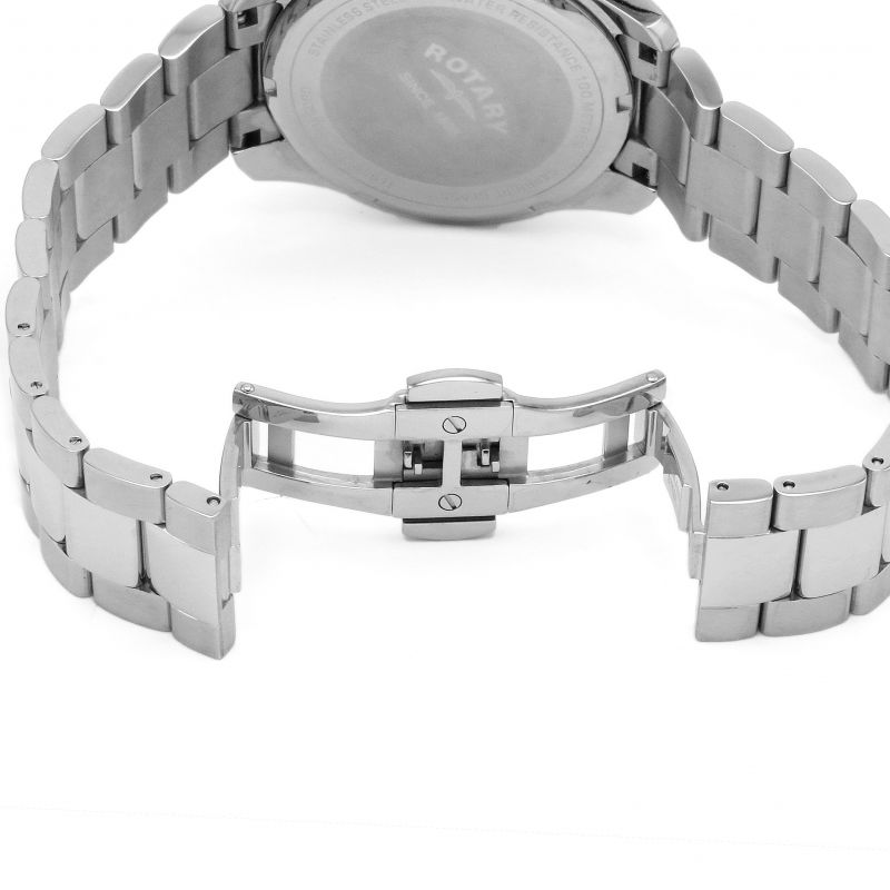 Rotary GB05108.63 นาฬิกาผู้ชาย Henley GMT Quartz Men's Watch