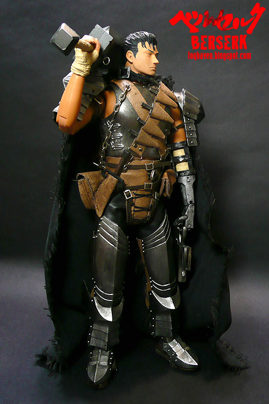 Dragon Berserk 1/6 Guts Black Swordsman 12-inch Figure