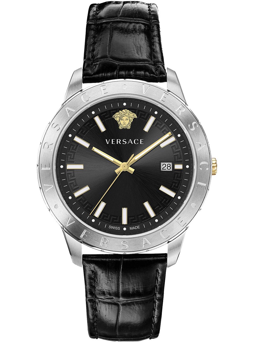 Versace VE2C00221 นาฬิกาผู้ชาย Univers Quartz Men's Watch