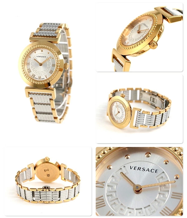 Versace P5Q80D499S089 นาฬิกาผู้หญิง Quartz Women's Watch