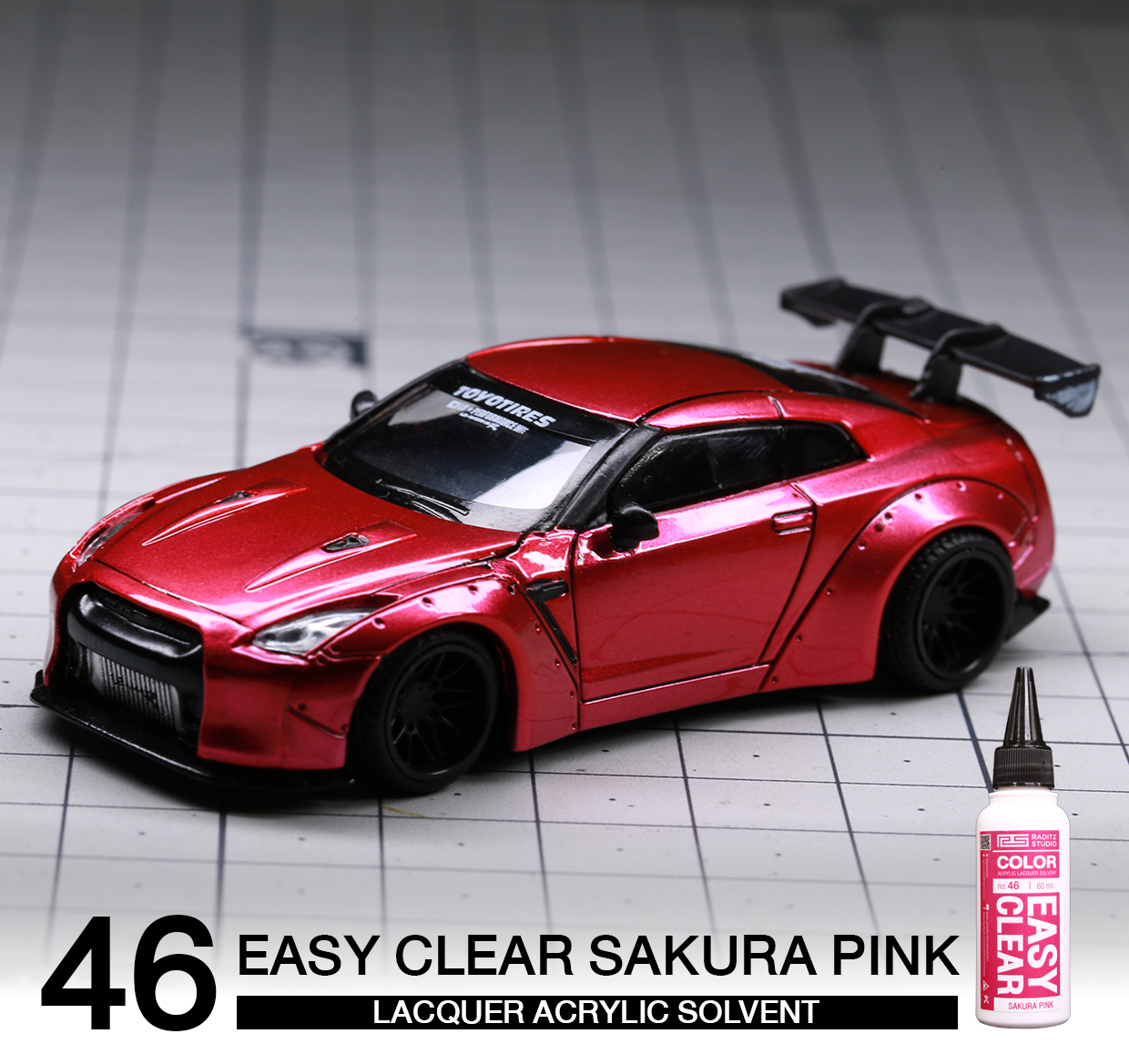 NO.46L Easy Clear Sakura Pink [ใส] 120ml