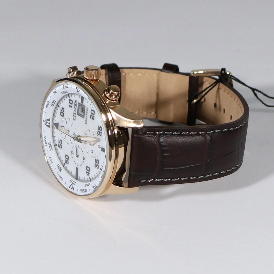 Citizen CA0693-12A นาฬิกาผู้ชาย Eco-Drive Aviator Pilot's Men's Watch