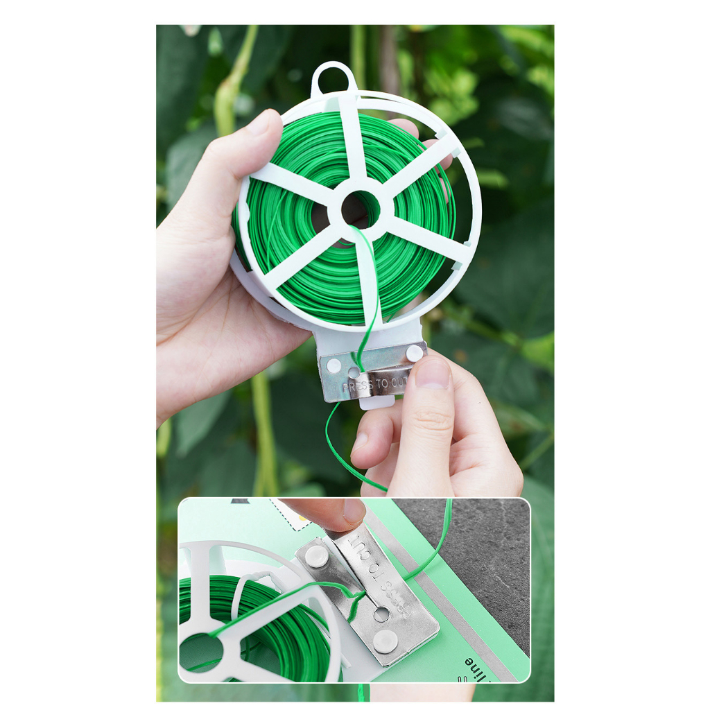 ลวดรัดต้นไม้ ลวดมัดต้นไม้ ลวดหุ้มพลาสติก ลวดอเนกประสงค์ ลวดหุ้มพลาสติก