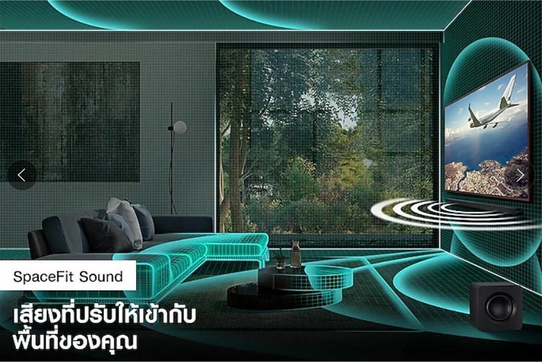 [ผ่อน0%] Samsung HW-S801B 3.1.2ch Ultra Slim Soundbar (2022) HW-S801B/XT (สีขาว) (ชลบุรีส่งฟรี)