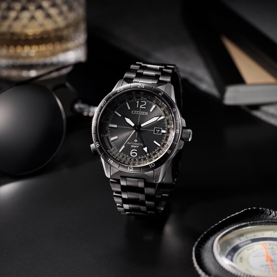 Citizen NB6045-51H นาฬิกาผู้ชาย Automatic Promaster GMT Men's Watch