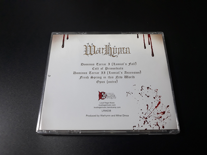 WARHYMN'Cult of Primordials' CD.