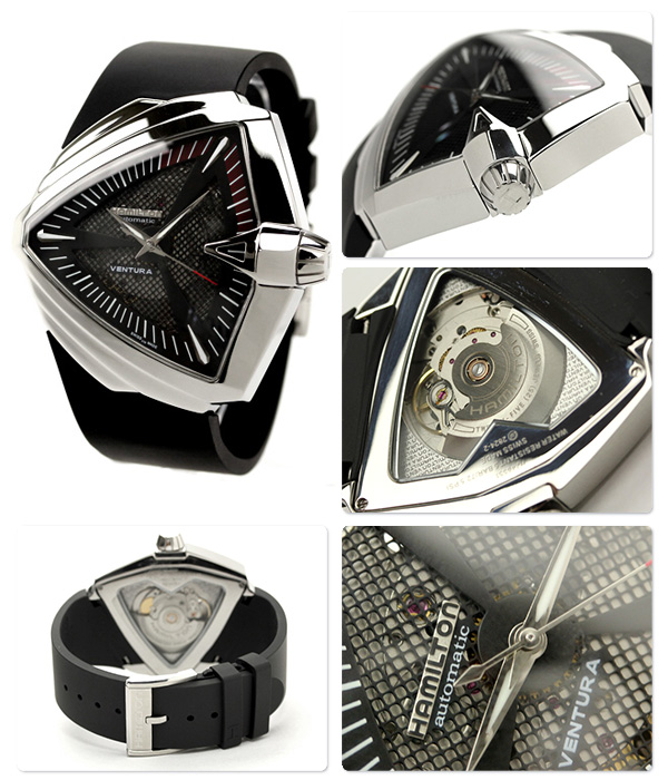 Hamilton H24655331 นาฬิกาผู้ชาย Hamilton รุ่น H24655331, Ventura XXL Automatic Men's Watch