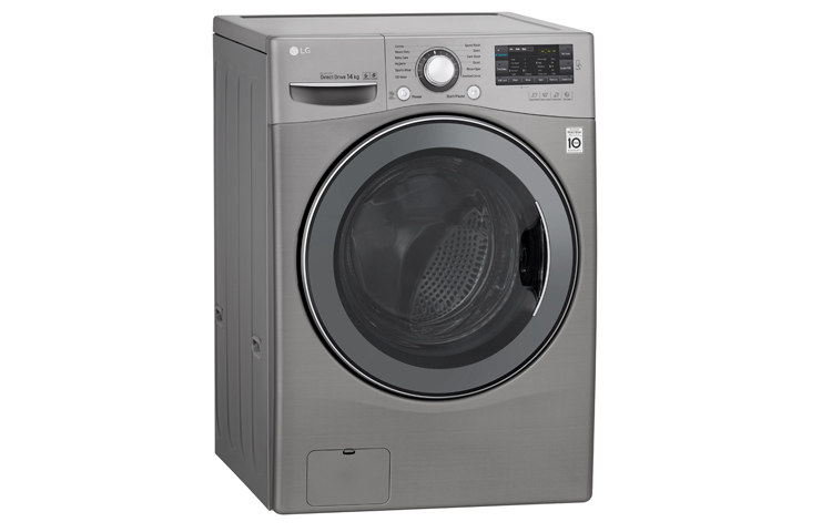เครื่องซักผ้าฝาหน้าระบบ ขนาดซัก 14 KG 6 MOTION,INVERTER LG F2514NTGE