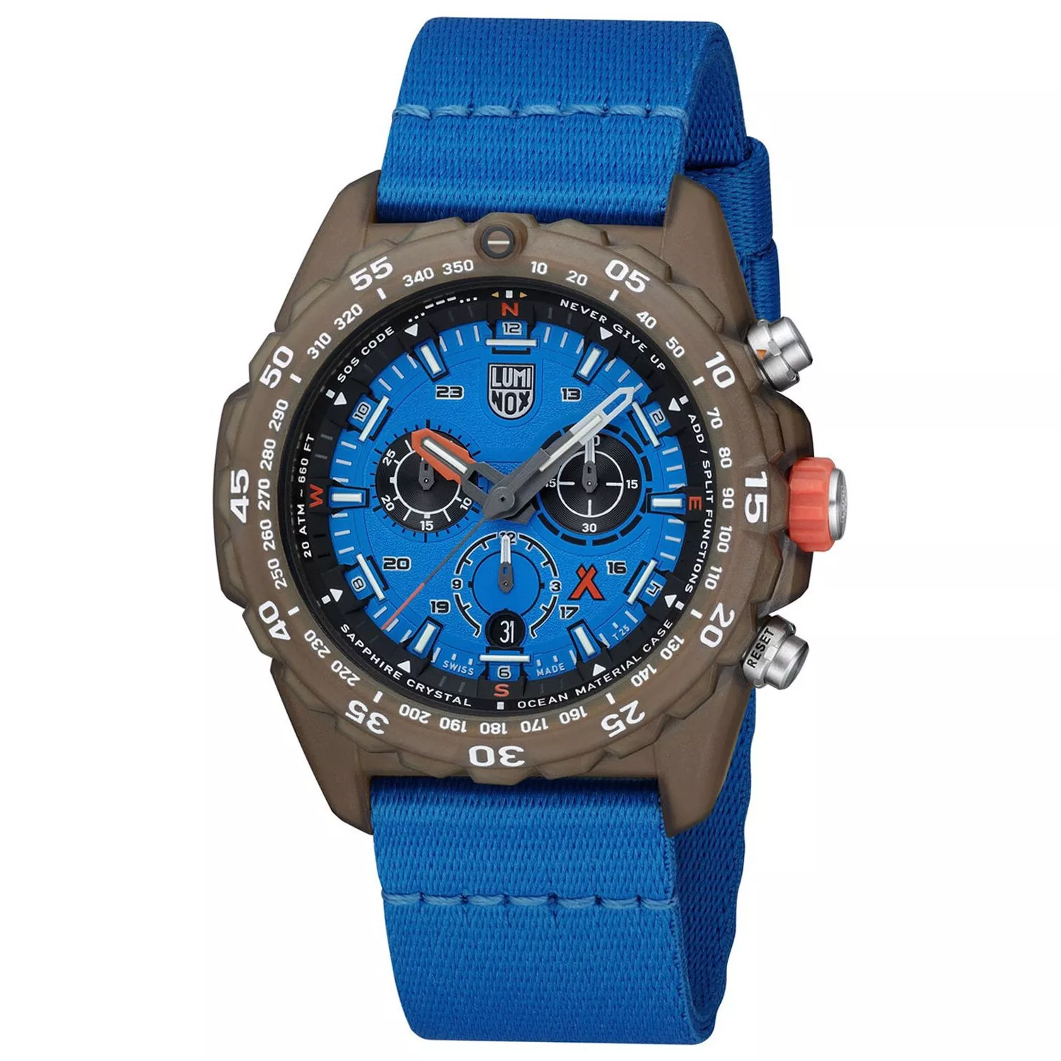 Luminox XB.3743.ECO นาฬิกาผู้ชาย Bear Grylls Survival Chronograph Men's Watch