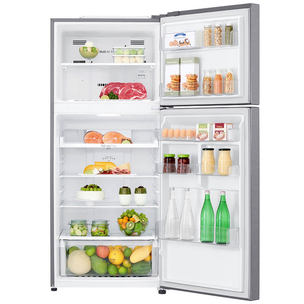 LG ตู้เย็น 2 ประตู รุ่น GN-B422SQCL ขนาด 14.2 คิว ระบบ Smart Inverter Compressor