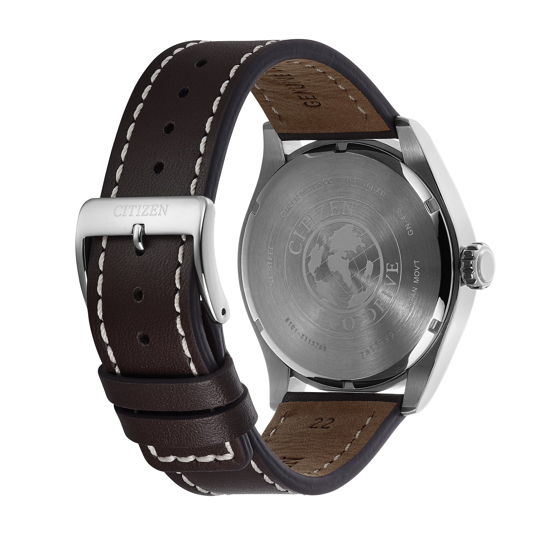 Citizen BM8530-11X นาฬิกาผู้ชาย Eco-drive Urban Leather Men's Watch