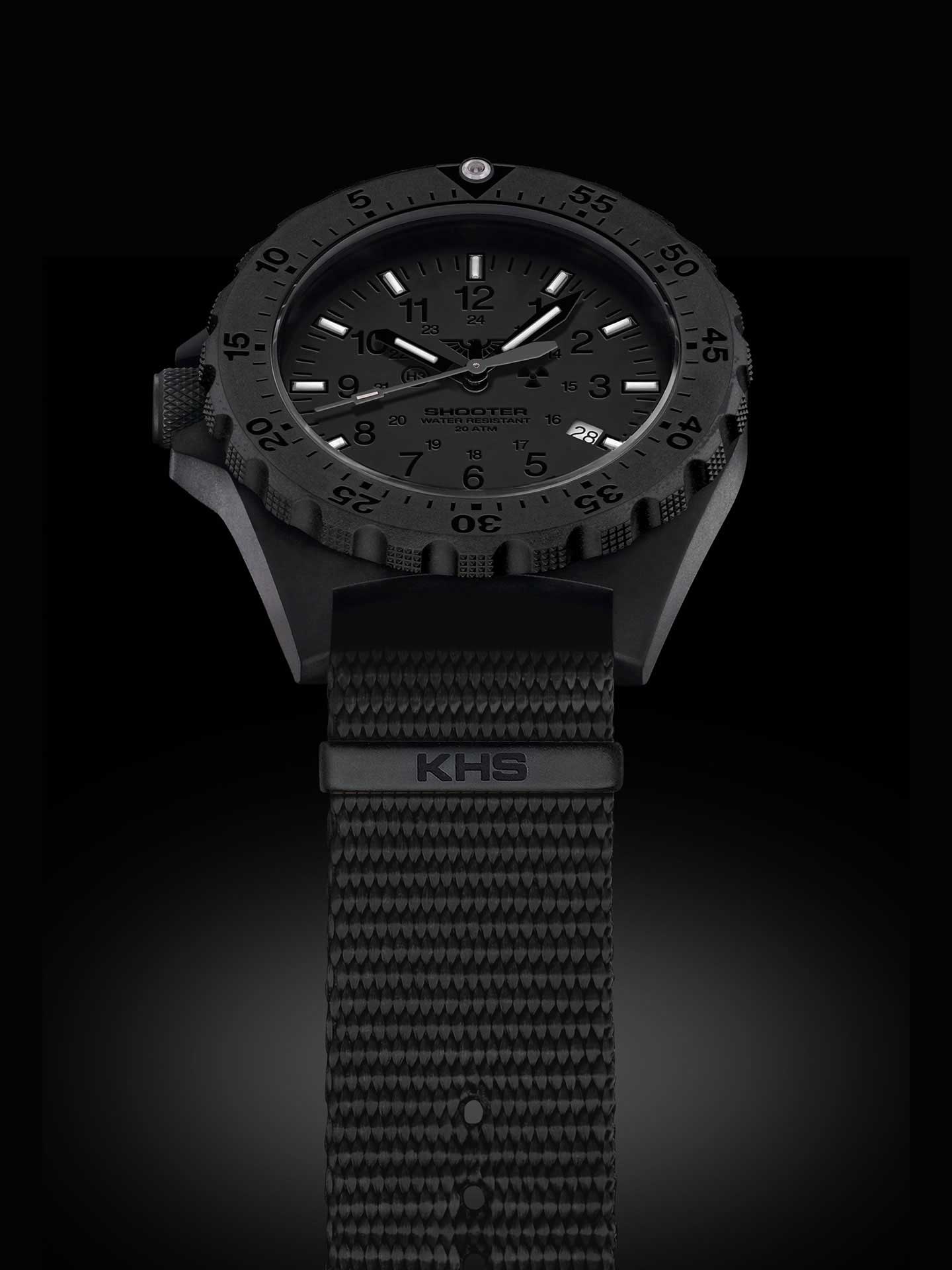 KHS Tactical KHS.SH2XTHC.NB นาฬิกา Shooter MKII XTAC Quartz Watch