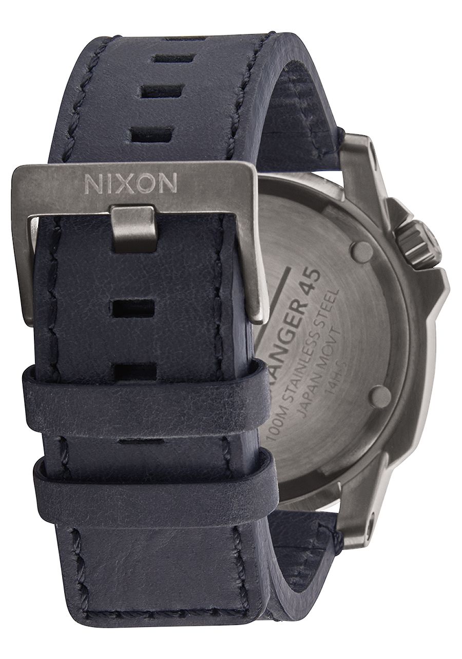 Nixon A466-2069-00 นาฬิกาผู้ชาย Nixon รุ่น A4662069, Ranger 45 Leather Men's Watch