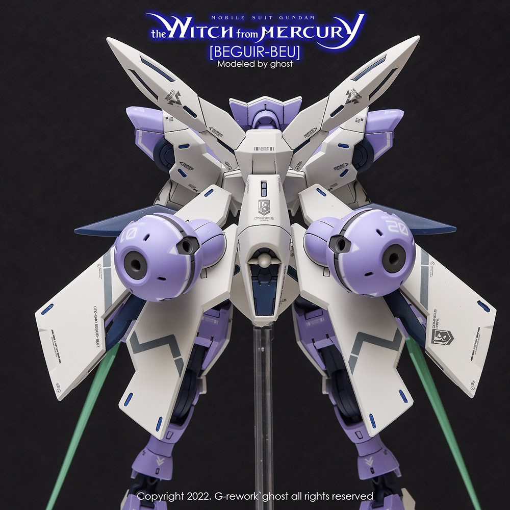 G-REWORK CUSTOM DECAL HG 1/144 BEGUIR-BEU