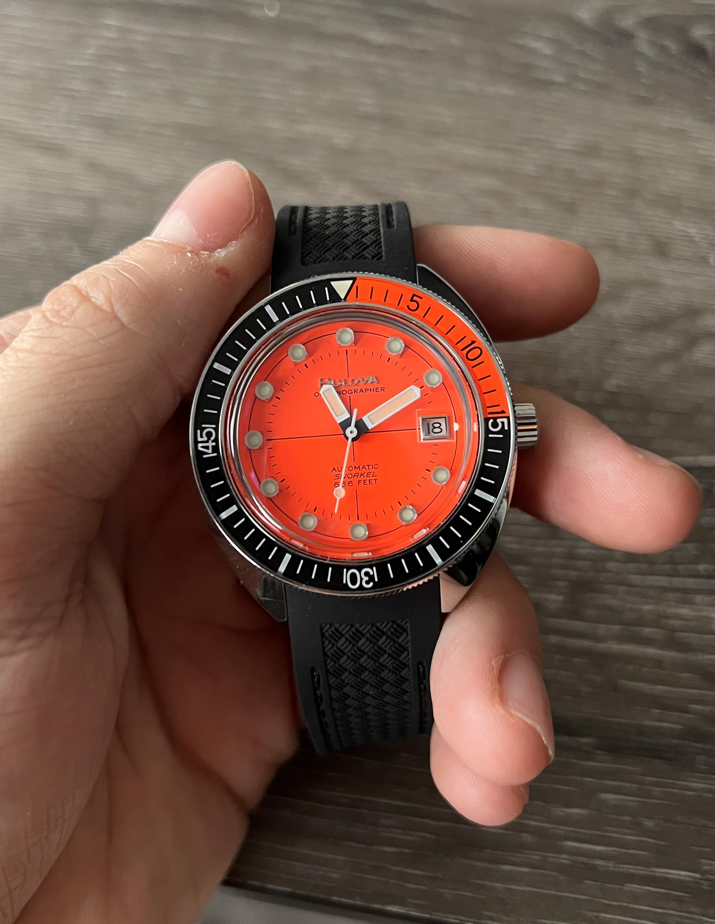 Bulova 96B350 นาฬิาผู้ชาย Oceanographer Automatic Men's Watch