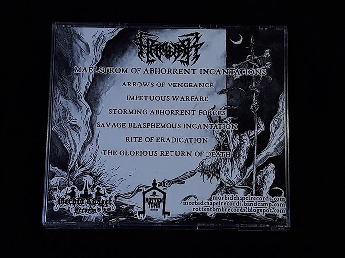 HAMVAK 'Maelstorm of Abhorrent Incantations' CD