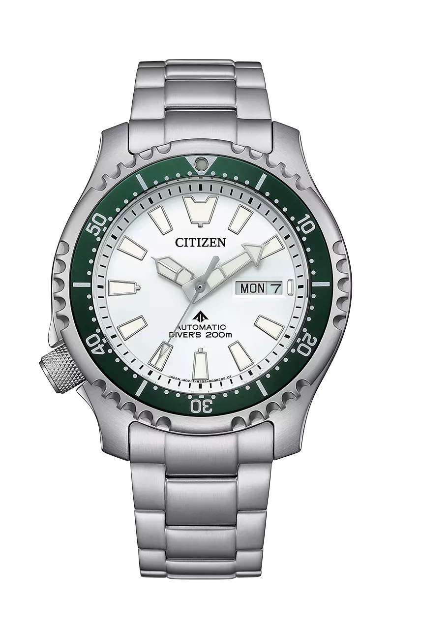 Citizen NY0168-64A นาฬิกาผู้ชาย Automatic Limited Edition Men's Watch + สายยาง