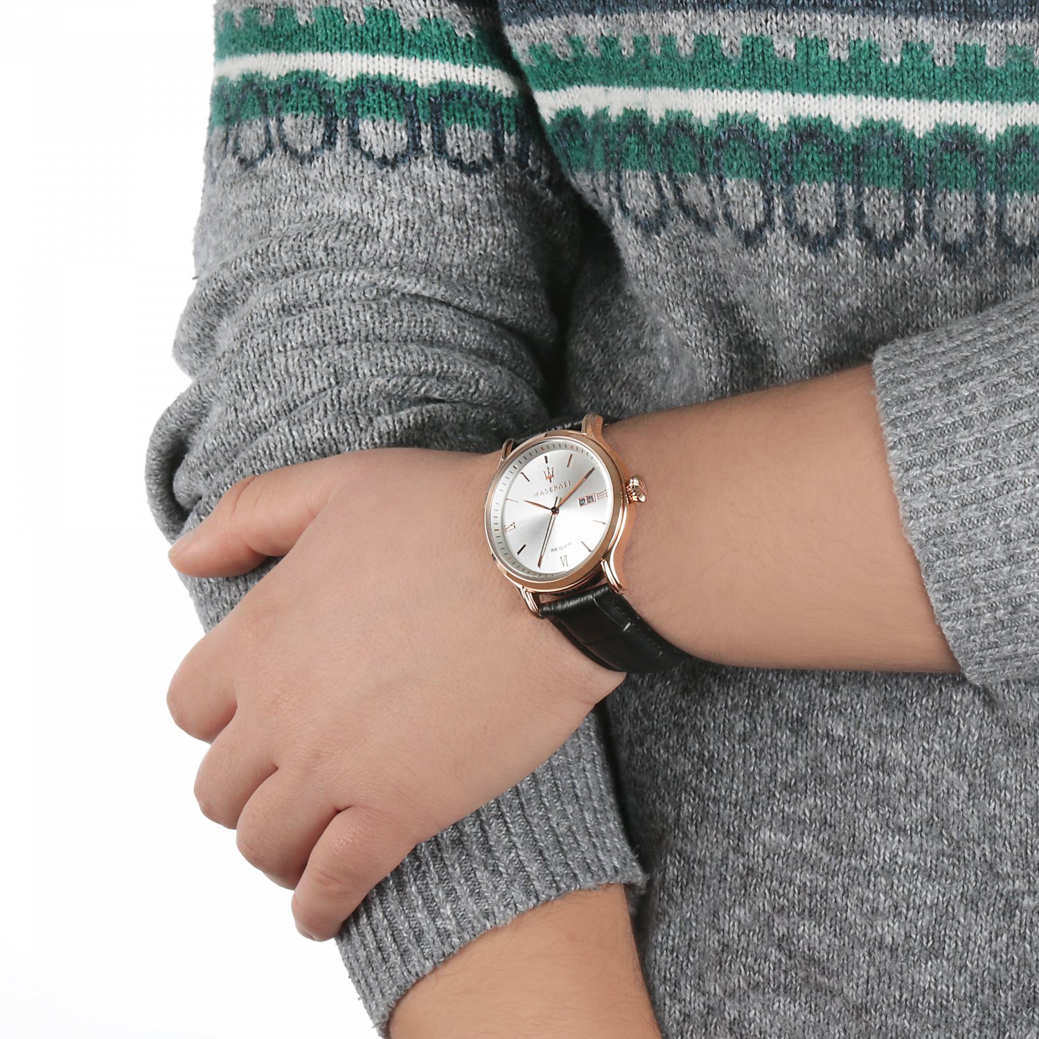 Maserati R8851118008 นาฬิกาผู้ชาย Maserati รุ่น R8851118008, Epoca Quartz Men's Watch