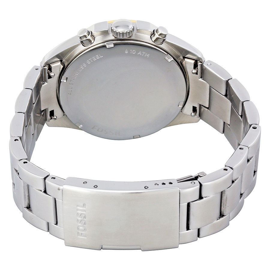 Fossil CH3036 นาฬิกาผู้ชาย Fossil รุ่น CH3036, Chronograph Beige Dial Men'S Watch