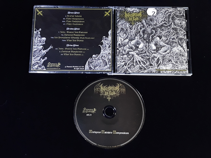 INFESTATION OF EVIL 'Antiquus Maledicte Compendium' CD