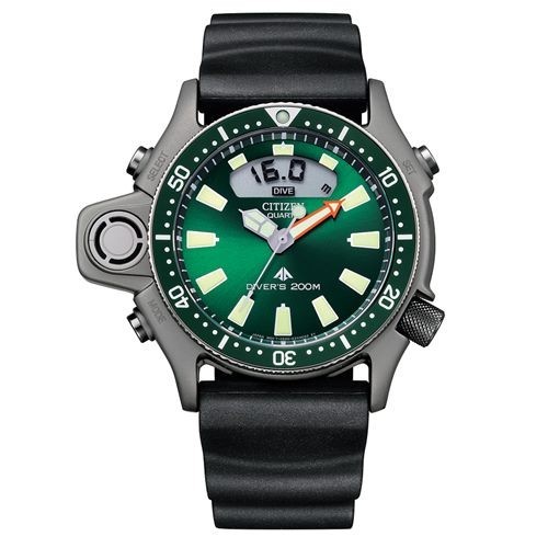 Citizen JP2007-17X นาฬิกาผู้ชาย Promaster Aqualand Diver Limited Edition 7500 Pcs. Men's Watch