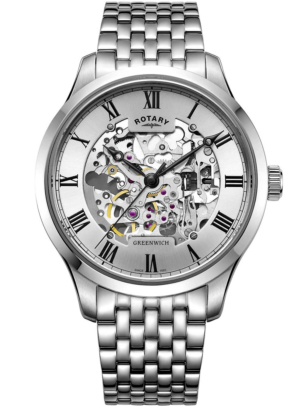 Rotary GB02940.06 นาฬิกาผู้ชาย SKELETON AUTOMATIC Men's Watch