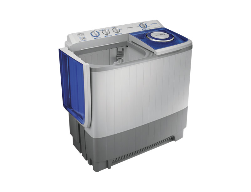เครื่องซักผ้า 2 ถัง SAMSUNG 13 กก. Air Turbo รุ่น WT15J7PEC/XST