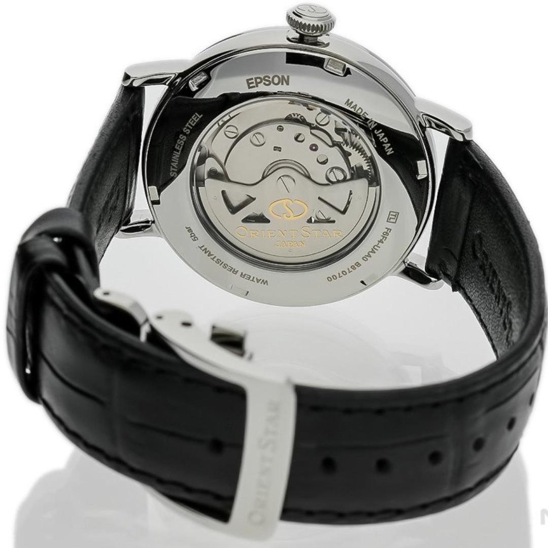 Orient RE-AV0002S00B นาฬิกาผู้ชาย Orient Star Classic Semi Skelton Automatic Men's Watch