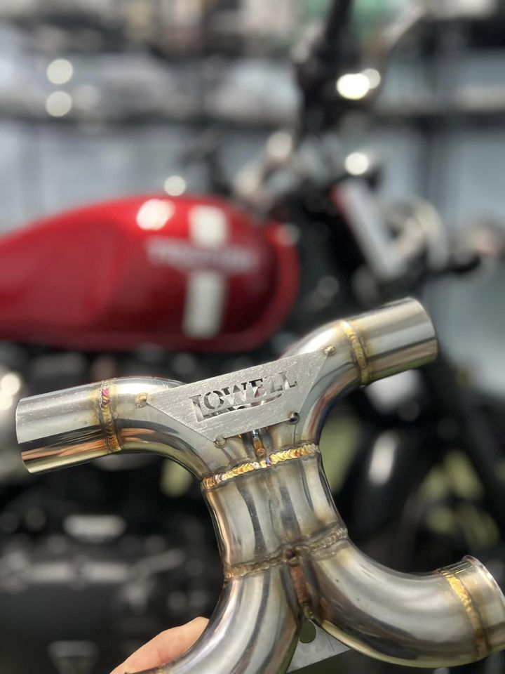 X-pipe สำหรับ Triumph ยูโร 4