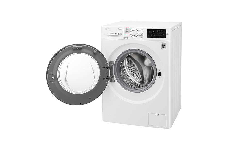 เครื่องซักผ้าฝาหน้าระบบ 6 Motion Direct Drive 8 กก. FC1408S4W