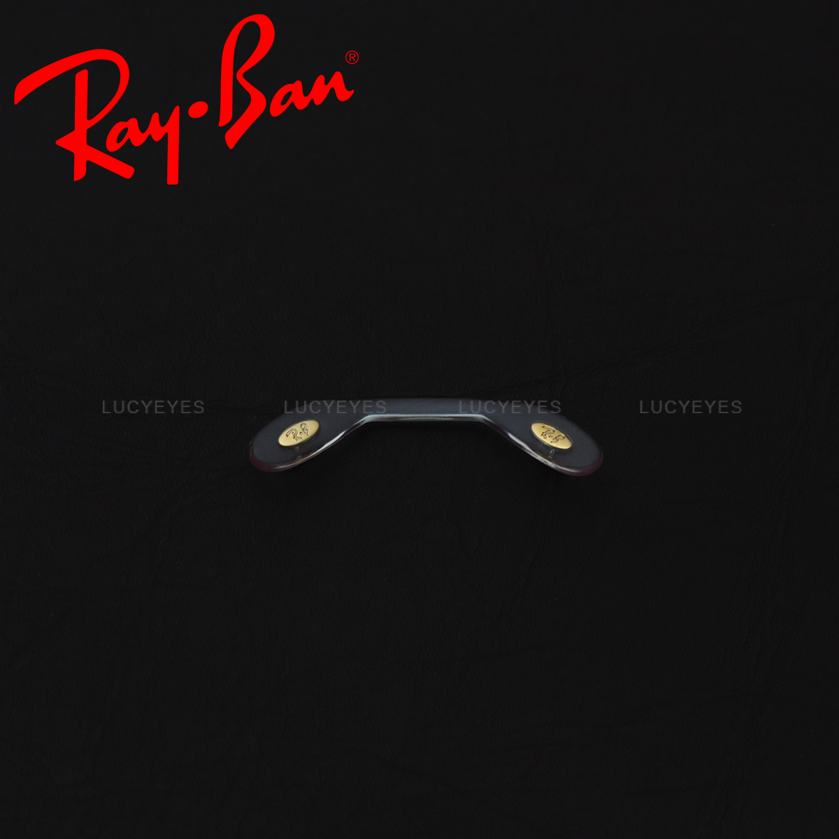 แป้นจมูก RAYBAN แท้ 100% RB3597, WINGS, RB3697, WINGS II แบบใส่น๊อต (สีใส โลหะทอง)