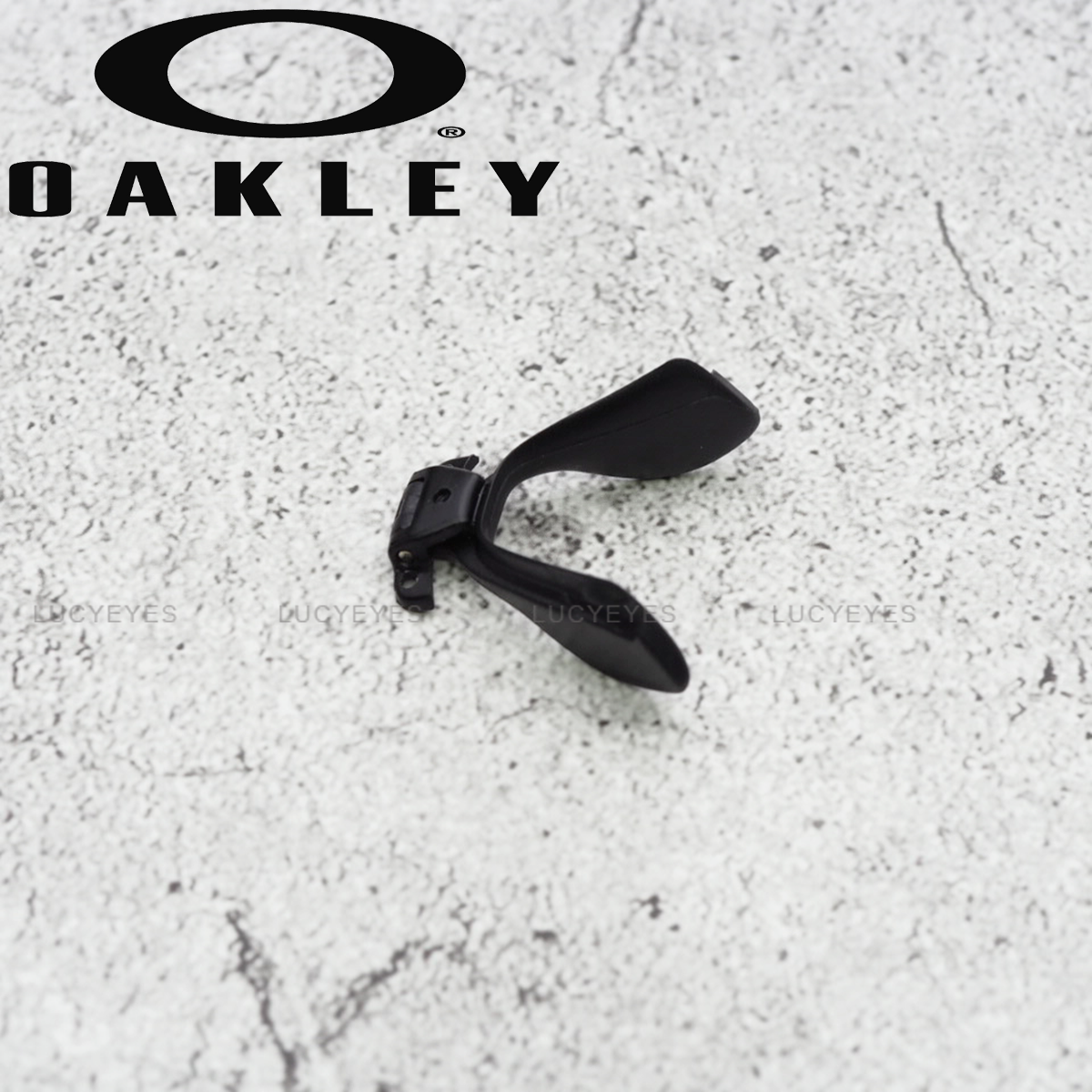 แป้นจมูกแว่น OAKLEY OX3220, CROSSLINK FLOAT EX, OX3128, CROSSLINK SWITCH สีดำ+น๊อต