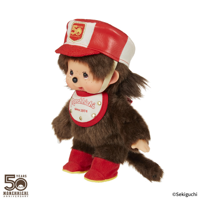 [PRE-ORDER] ตุ๊กตา ม่อนชิชิ Size S ครบรอบ 50 ปี ม่อนชิชิจัง Monchhichi 20 x 13 x 8.5 cm นำเข้าจากญี่ปุ่น レッツ パレード 50周年 モンチッチちゃん もんちっち ぬいぐるみ セキグチ 204830