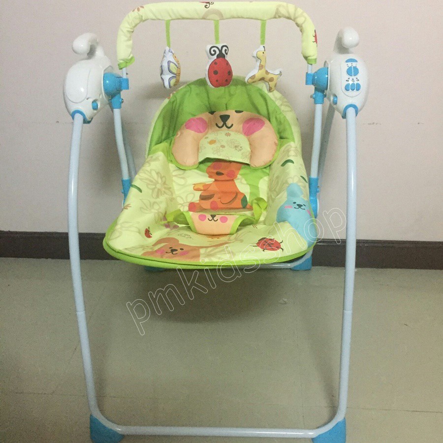 เปลไกวไฟฟ้า เปลไกวอัตโนมัติ พกพาได้ รุ่น baby cradle