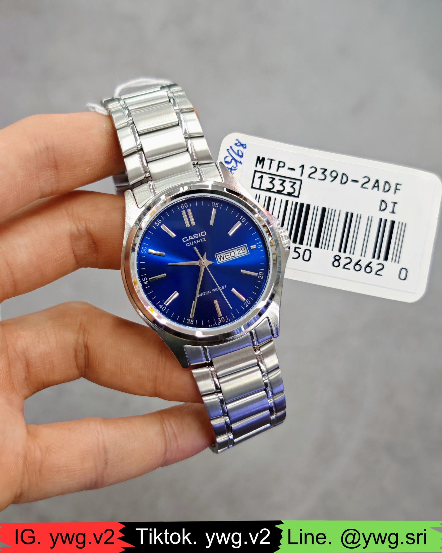 CASIO รุ่น MTP-1239D-2A