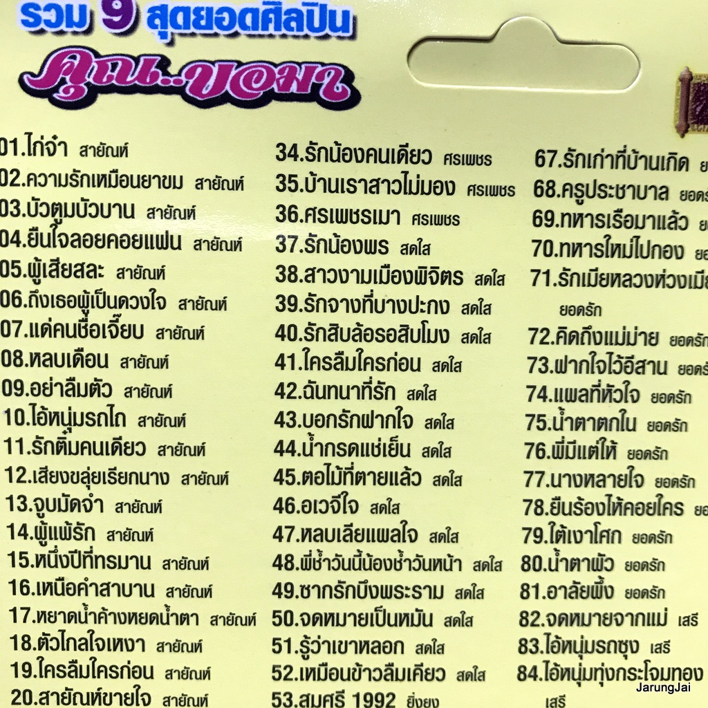 usb คุณขอมา รวม 9 สุดยอดศิลปิน 129 เพลงดัง ไก่จ๋า สายัณห์ ศรเพชร สดใส ยิ่งยง เสรี mp3 usb ms
