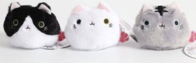 ตุ๊กตาแมวนานาชนิดจาก Neko Atsume ชุด 6 ตัว