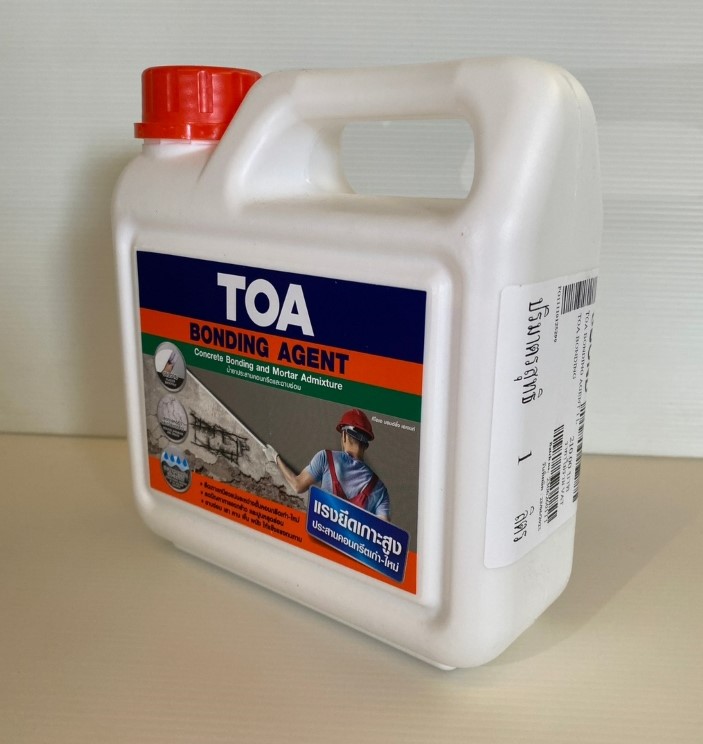 น้ำยาประสานคอนกรีต บอนด์ดิ้ง เอเจนท์ (TOA-112 Super Bond) 1 ลิตร TOA