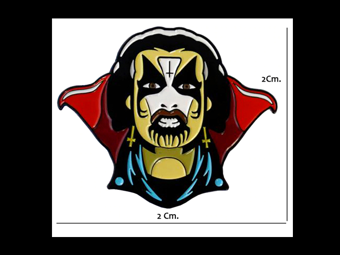 KING DIAMOND 'Metal Pin' (เข็มกลัดเหล็ก)