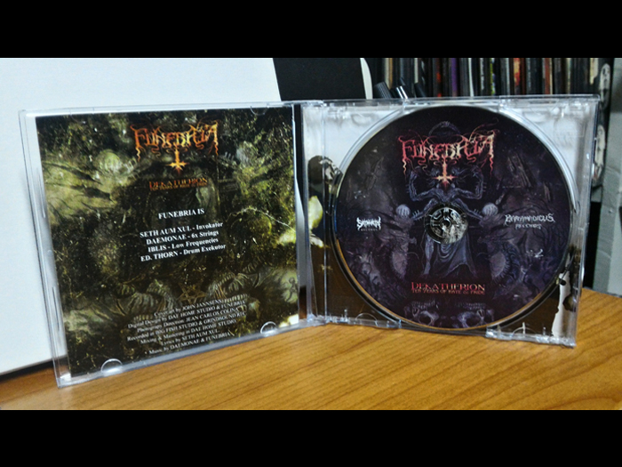 FUNEBRIA'Decatherion: Ten years of hate and pride' CD