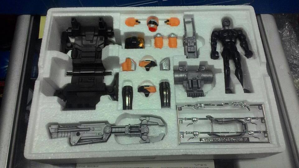 1990 Bandai Action Figure Winspector (Set 3 Box)