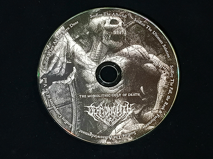 DEAMONOLITH ' The Monolithic Cult of Death' CD