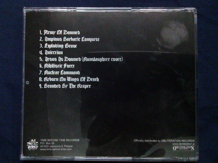 PERSECUTOR'Wing Of Death' CD